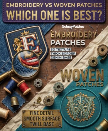 Embroidery Patches vs Woven Patches: Which One Is Best?