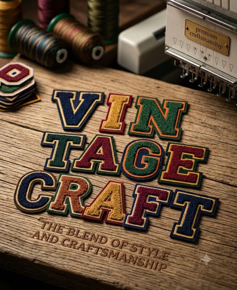 Chenille Patches: The Perfect Blend of Vintage Style and Premium Craftsmanship