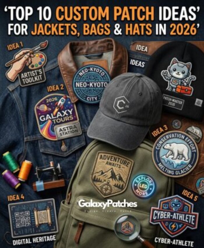 “Top 10 Custom Patch Ideas for Jackets, Bags & Hats in 2026”