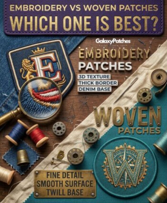Embroidery Patches vs Woven Patches: Which One Is Best?