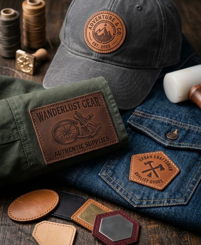 Leather Logo Patches: Premium Branding for Hats, Jackets & Apparel
